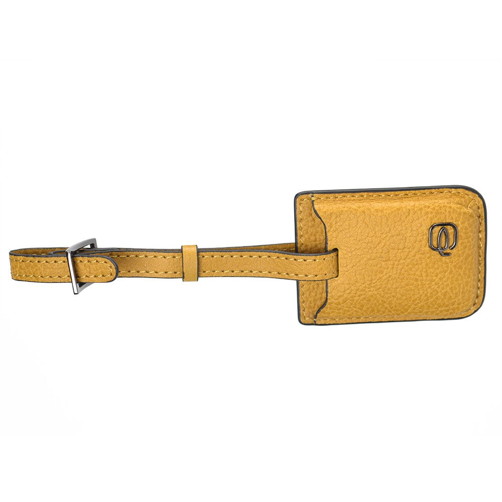 Piquadro Targhetta Porta Indirizzo Con Connequ Giallo Unisex