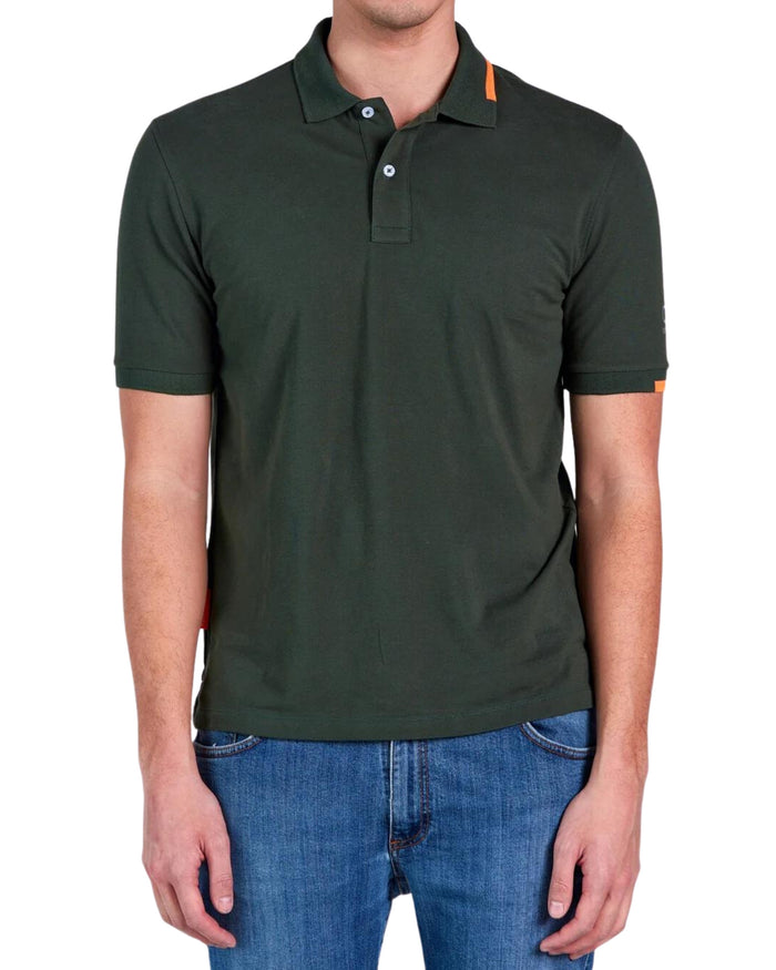 Suns Polo Federico Classic Tag Verde Uomo 1