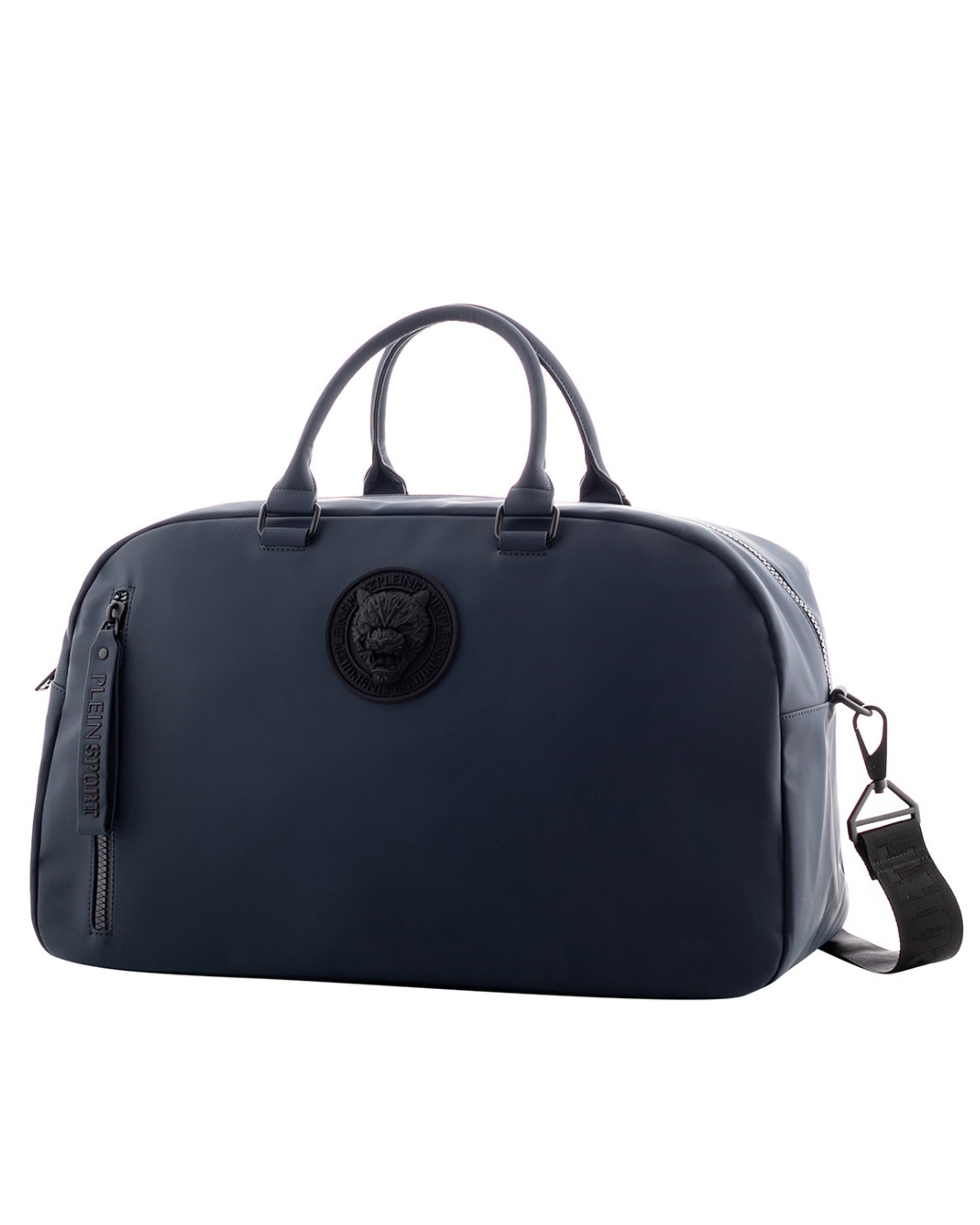 Plein Sport Duffle Boston Blu Uomo