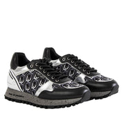 Liu Jo Sneakers Wonder 24 Faux Leather Black-Silver