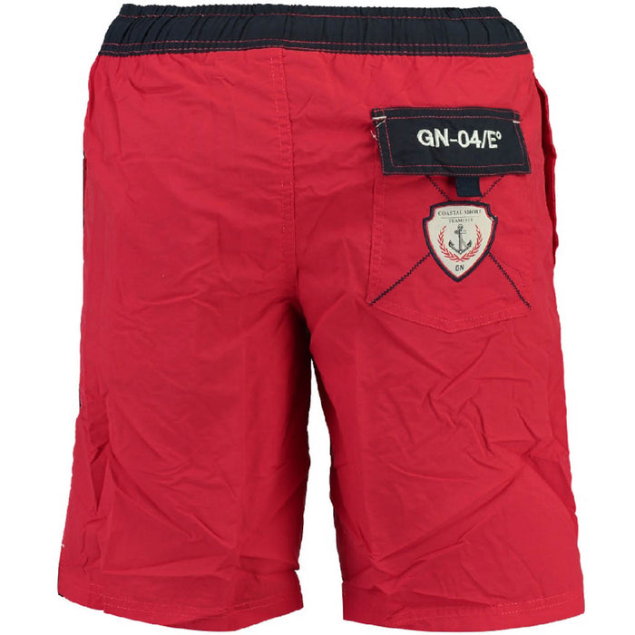 Geographical Norway Pantaloncino Mare Piscina Rosso Uomo 3