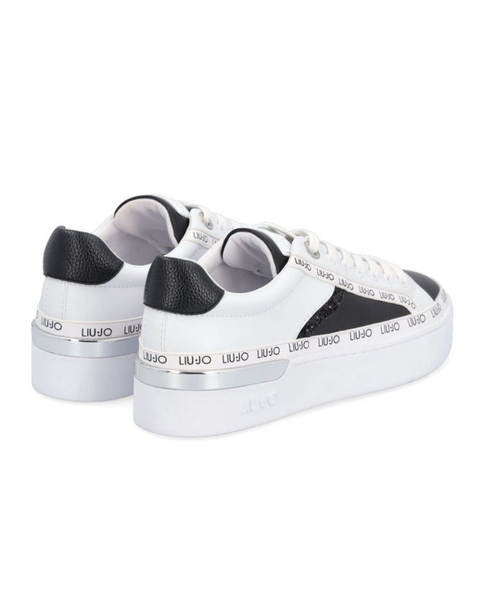 Liu Jo Sneakers Silvia 66 in Pelle Bianco 3