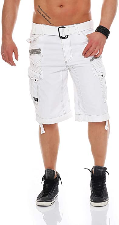 Geographical Norway Pantalone Corto Bianco Uomo 5