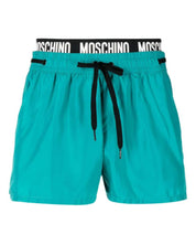 Moschino Swim Short Boxer Short Nylon Green