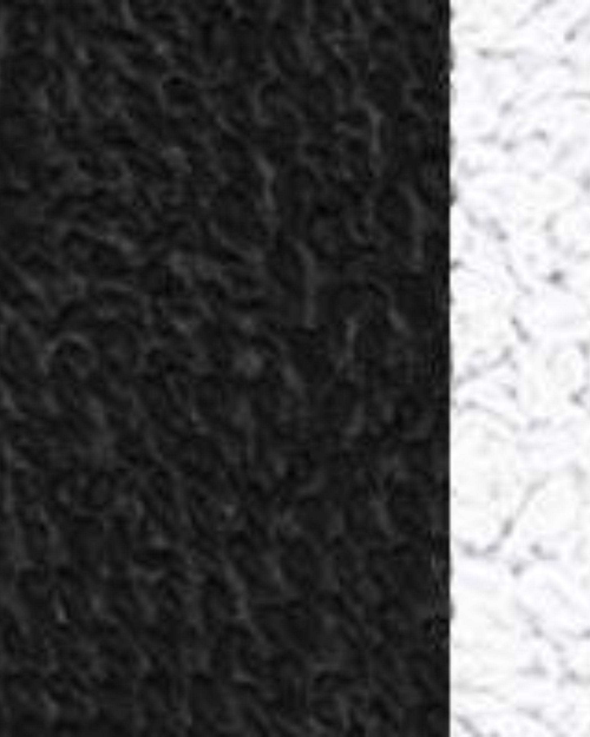 Moschino Swim Beach Towel Cotton Black