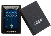 Zippo accendino retro vintage Game Blu 49114 Made in usa