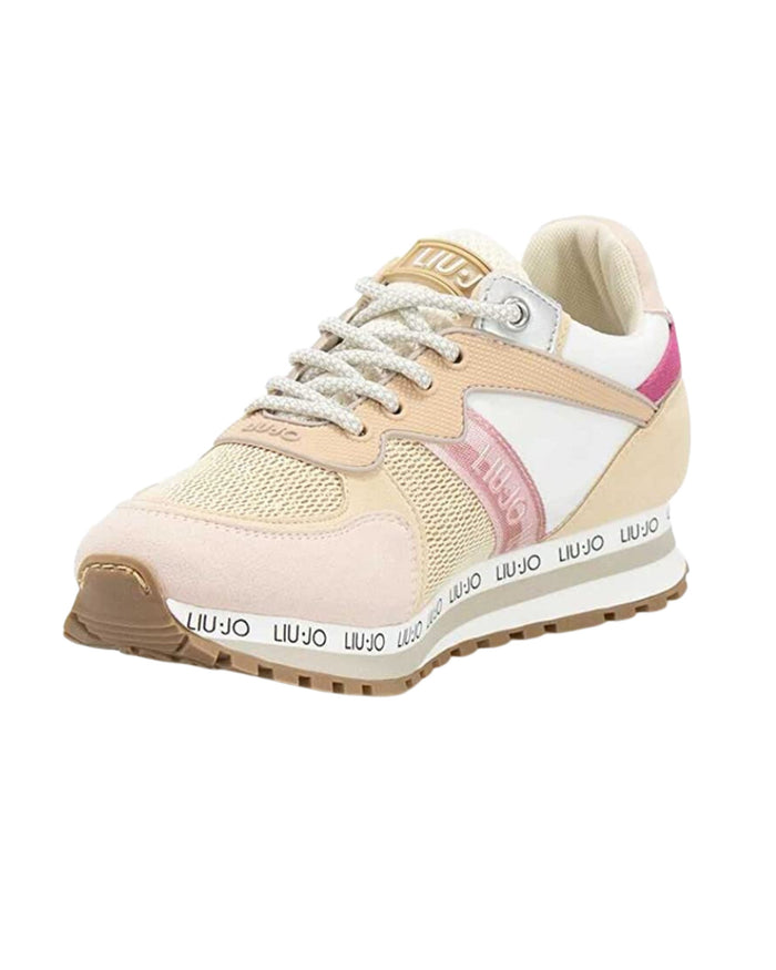 Liu Jo Sneakers Wonder 7 Similpelle Rosa/Multicolore 3