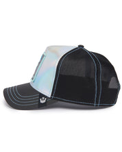 Goorin Bros. Baseball Trucker Cap Cappellino Iridescente Argento Unisex