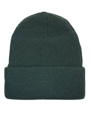 Goorin Bros. Cappello Beanie Hat Cuffia Con Patch Frontale E Logo Su Lato Verde Unisex