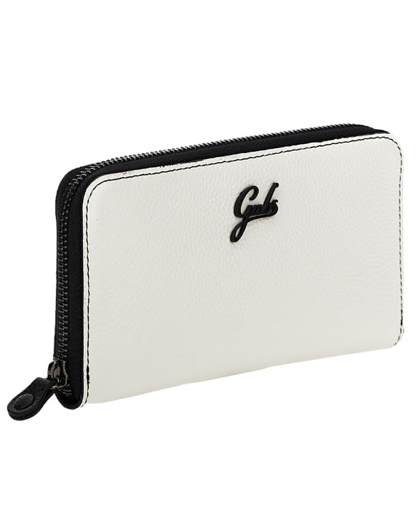 Gabs Coin Purse Zip Around Card Holder White Women