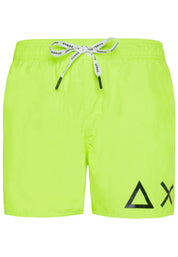 Sun68 Yellow Beach Sea Shorts