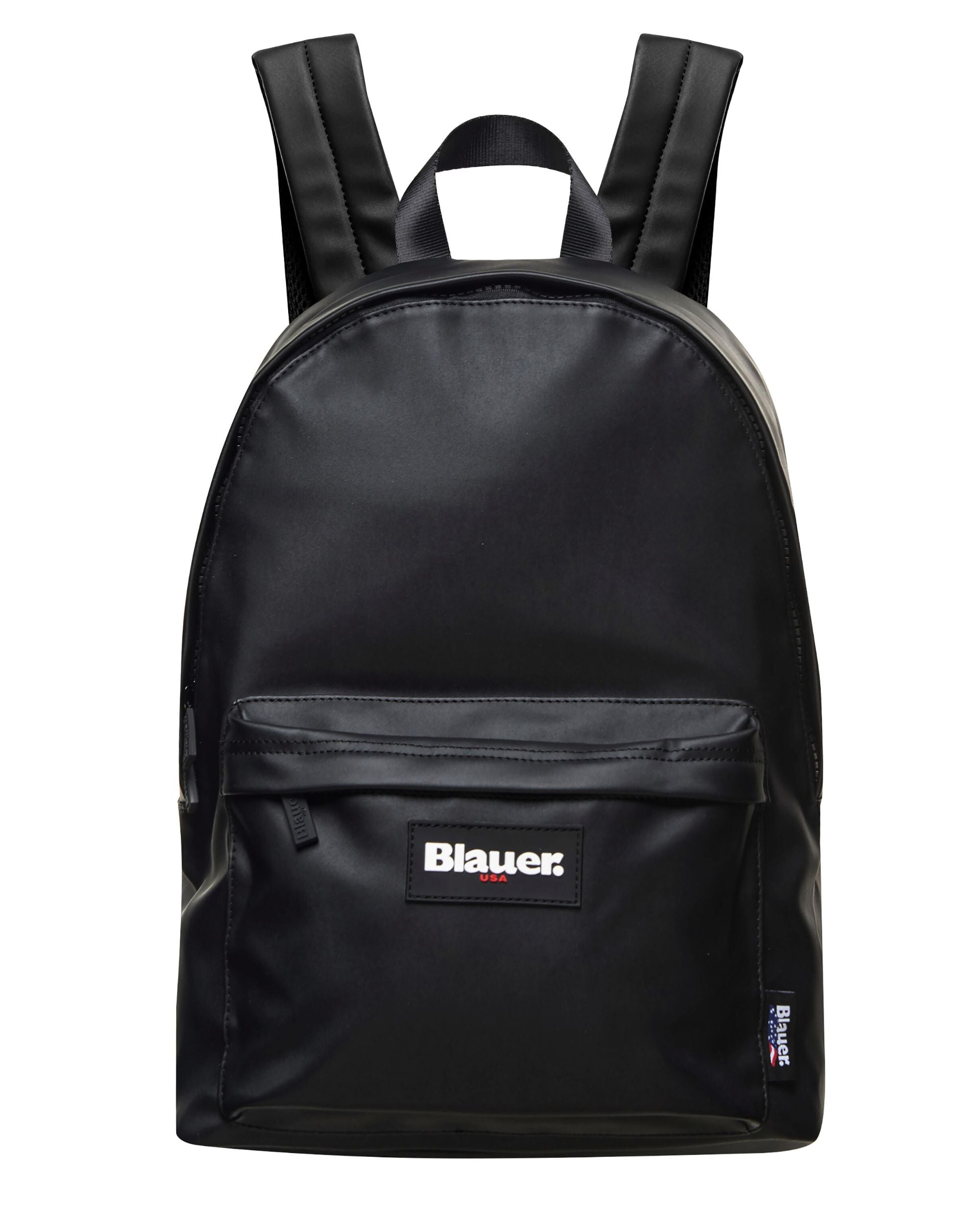 Blauer Coated Taslan Backpack Black