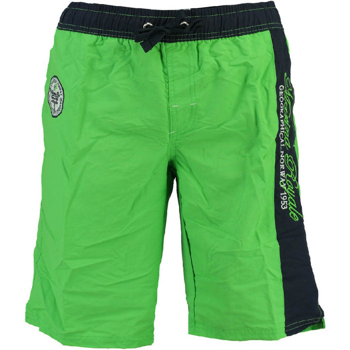 Geographical Norway Men's Green Swimming Shorts 1