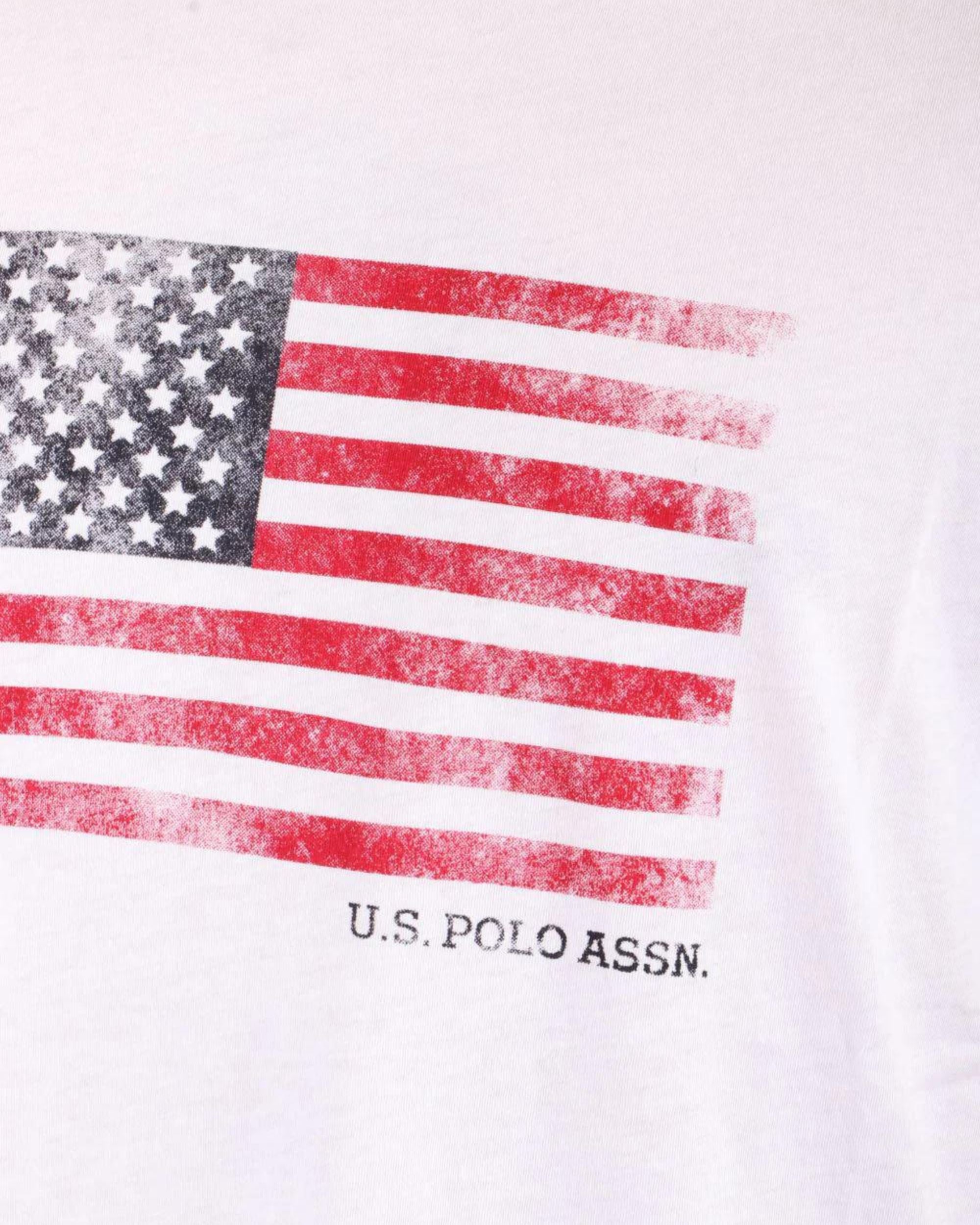 U.S. Polo Assn. T-Shirt Mick 51520 Cotone Bianco