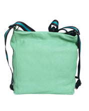 Gabs Green Hammered Leather Shoulder Bag
