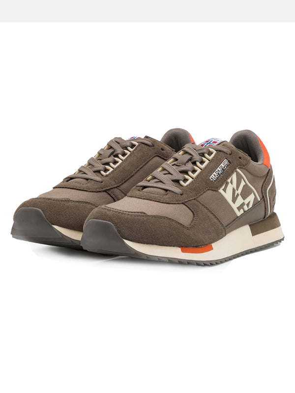 Napapijri Sneakers Virtus Leather/Polyester Grey-2