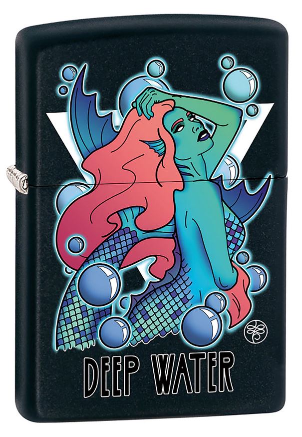 Zippo Deep Water Black Unisex 1