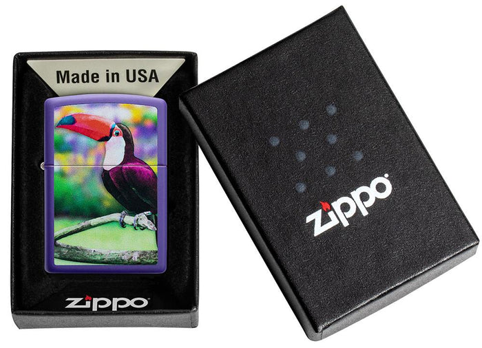 Zippo Toucan Tucano Viola Unisex 3