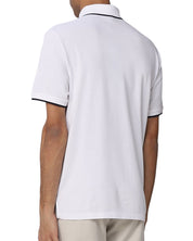 Blauer Logo Scudo Sul Petto Bianco Uomo