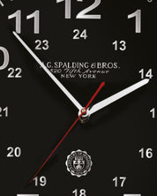 A.g.spalding&bros. Wall Clock Da Parete Movimento Continuo Nero Unisex