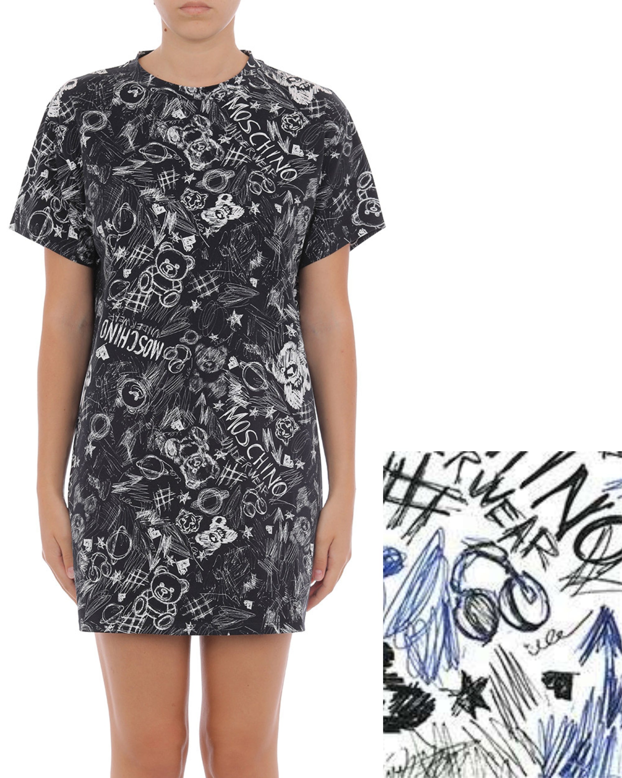 Moschino Underbear T-Shirt Cotone Bianco