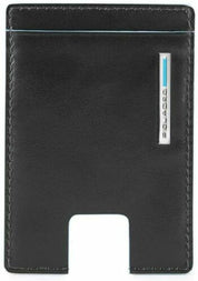 Piquadro Black Cc Holder Men