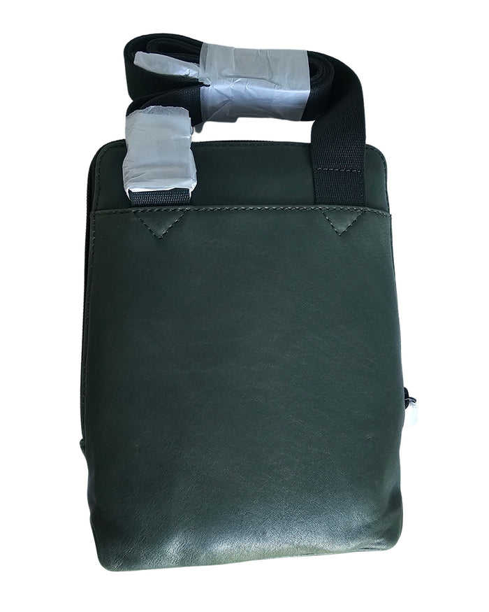 Piquadro Leather With Ipad Mini Pocket Green Men 2