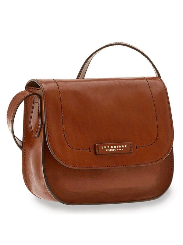 The Bridge Shopper Media Shoulder Bag Crossbody Brown Women