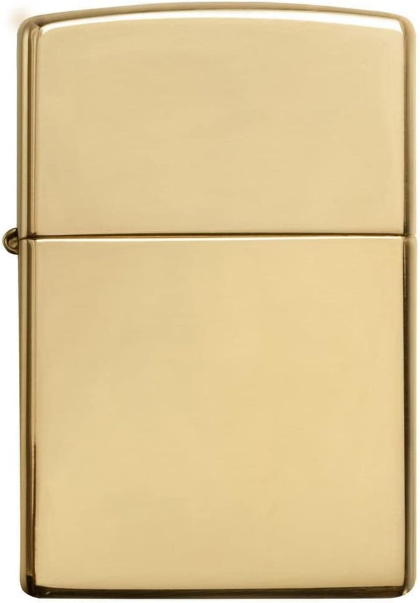 Zippo Brass Gold Unisex-2