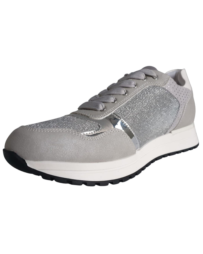 Liu Jo Sneakers Kiss 502 Similpelle Argento 2