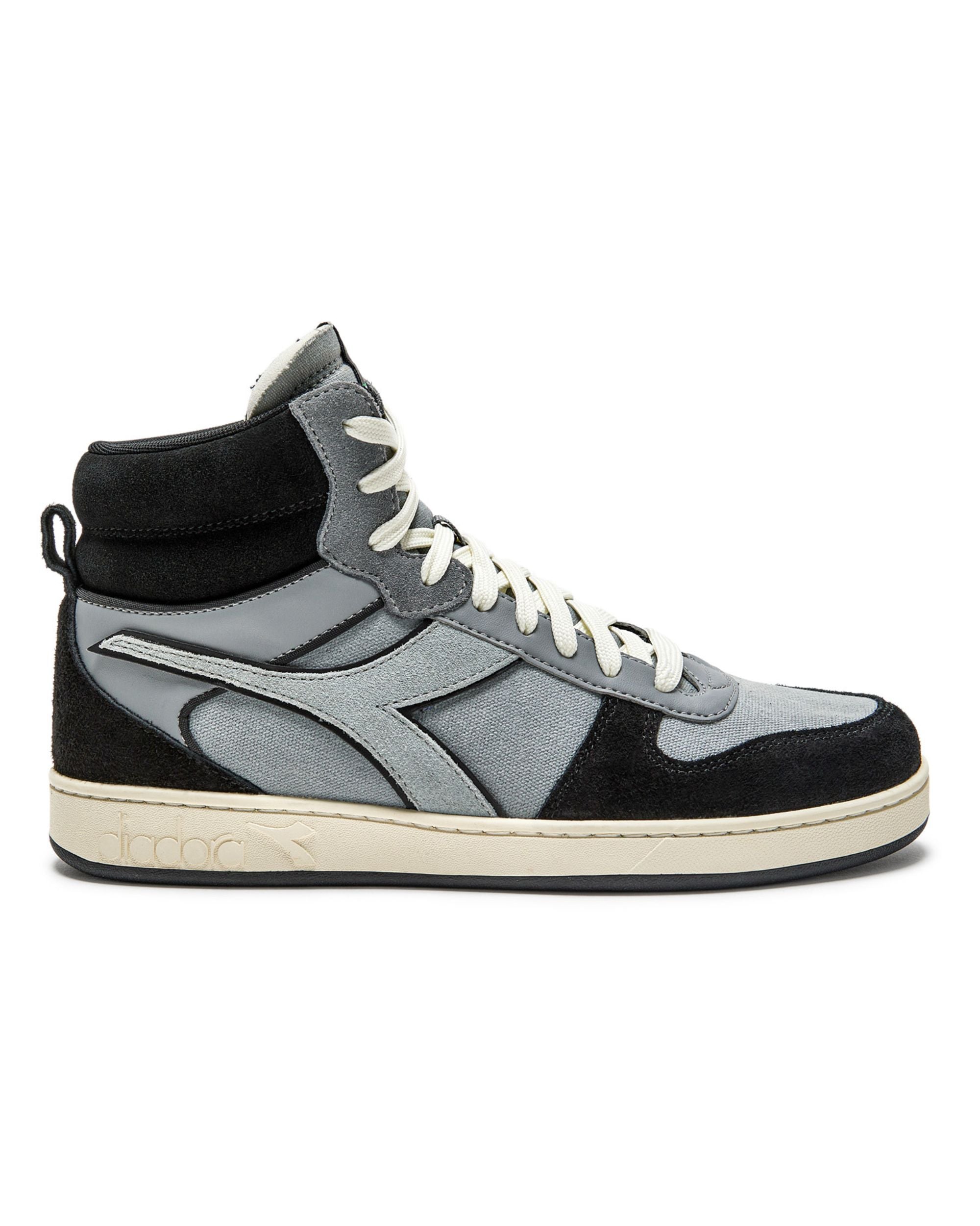 Diadora High Sneakers Magic Canvas Waxed/Leather Black