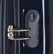 Disney Mickey Italy Blue 4 Wheel Ride On Suitcase Child