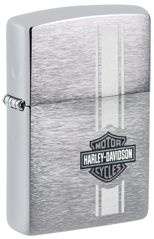 Zippo Harley Davidson Barra Scudo Argento Unisex 1