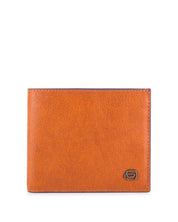 Piquadro Blue Square Special Coin Purse Orange Men