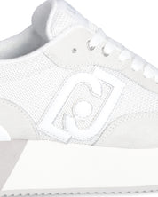 Liu Jo Sneakers Pelle/Suede/Mesh Bianco Dreamy 02