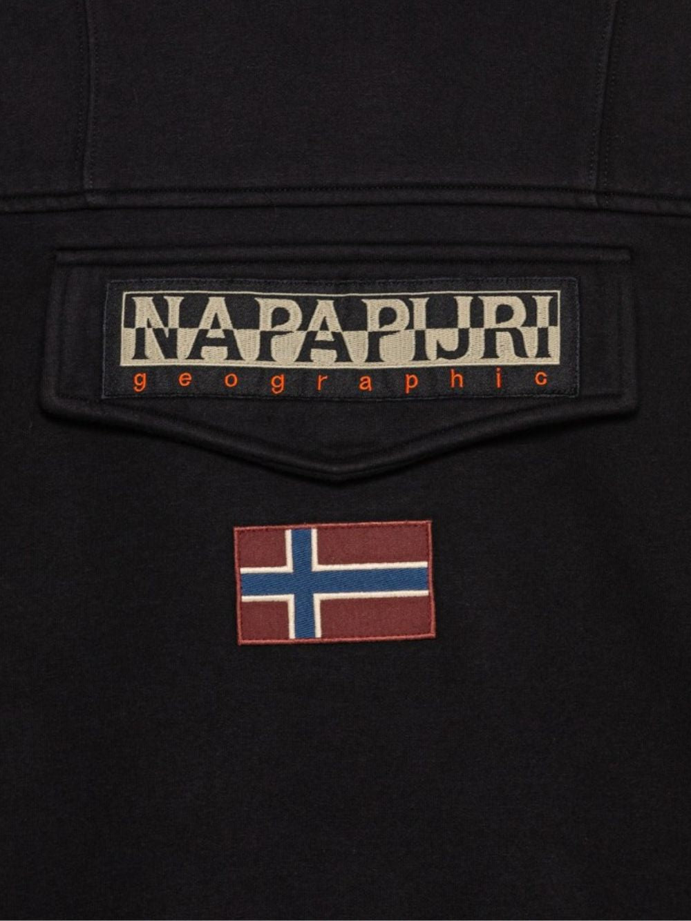 Napapijri Burgee Winter 2 Logo Hood Black
