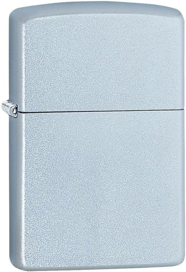Zippo Windproof Refillable Made In Usa Silver Unisex