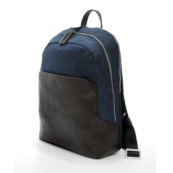 Spalding & Bros A.g. New Round Backpack Metropolitan Porta Pc Blu Uomo-2