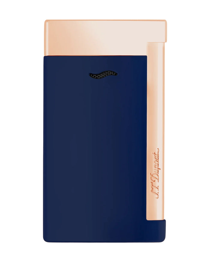 Stdupont Powerful Flame Windproof Rechargeable Slim Blue Unisex 3