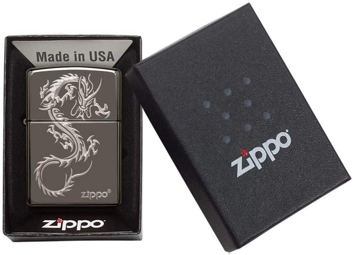 Zippo Antivento Ricaricabile Made In Usa Nero Unisex 5