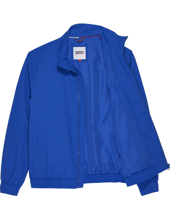 Tommy Jeans Giacca Essential Blu Nylon Riciclato 4