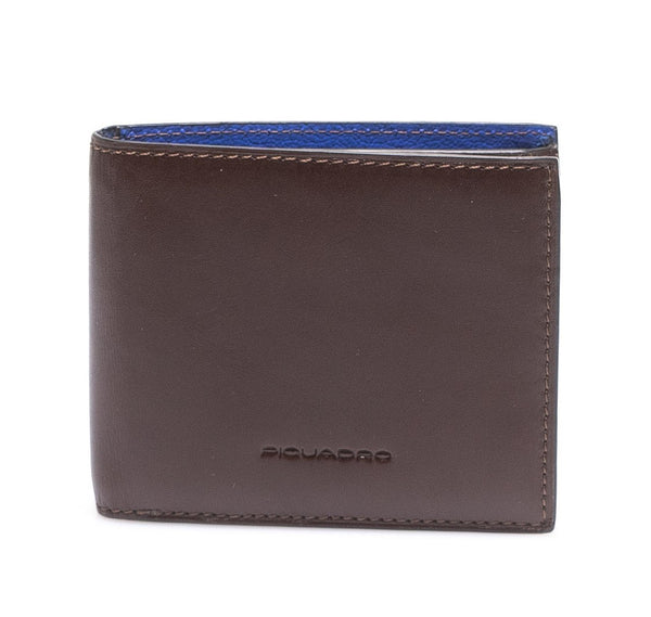 Piquadro Bold Coin Purse and Document Holder - Tm Brown Men