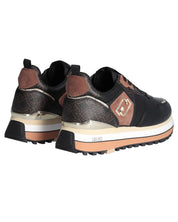 Liu Jo Sneakers Maxi Wonder 01 Donna in Ecopelle Nero