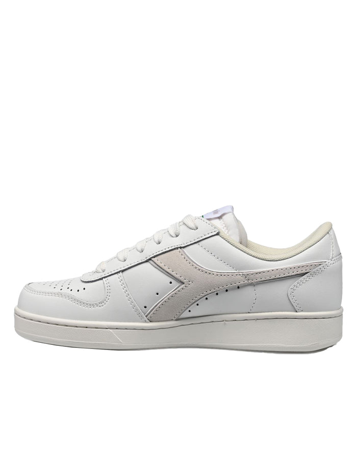 Diadora Sneakers Magic Basket Low Pelle Bianco 1