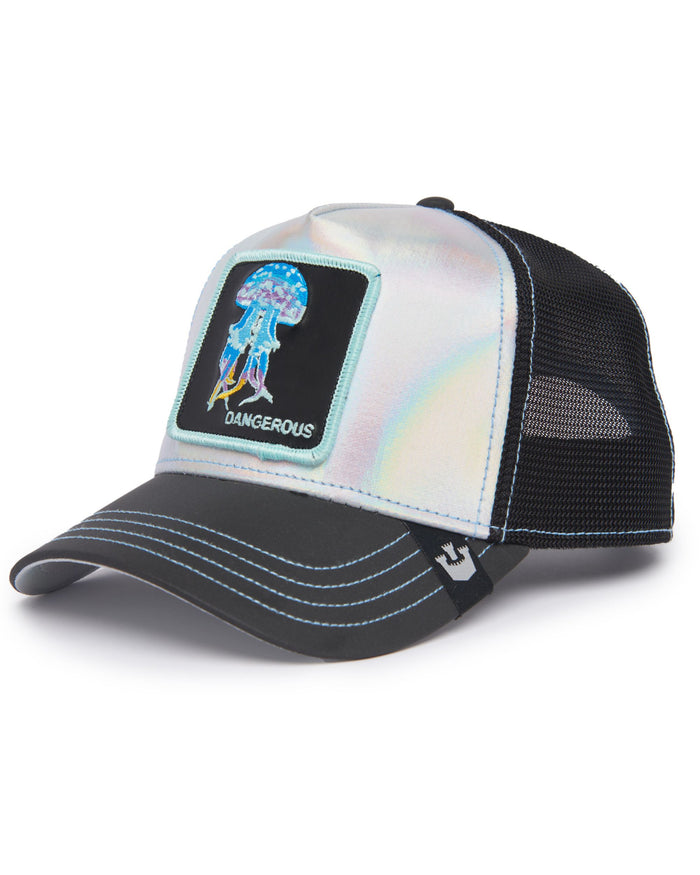 Goorin Bros. Baseball Trucker Cap Iridescent Silver Unisex 2