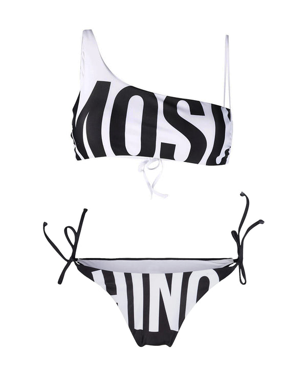 Moschino Swim Two Piece Bikini White