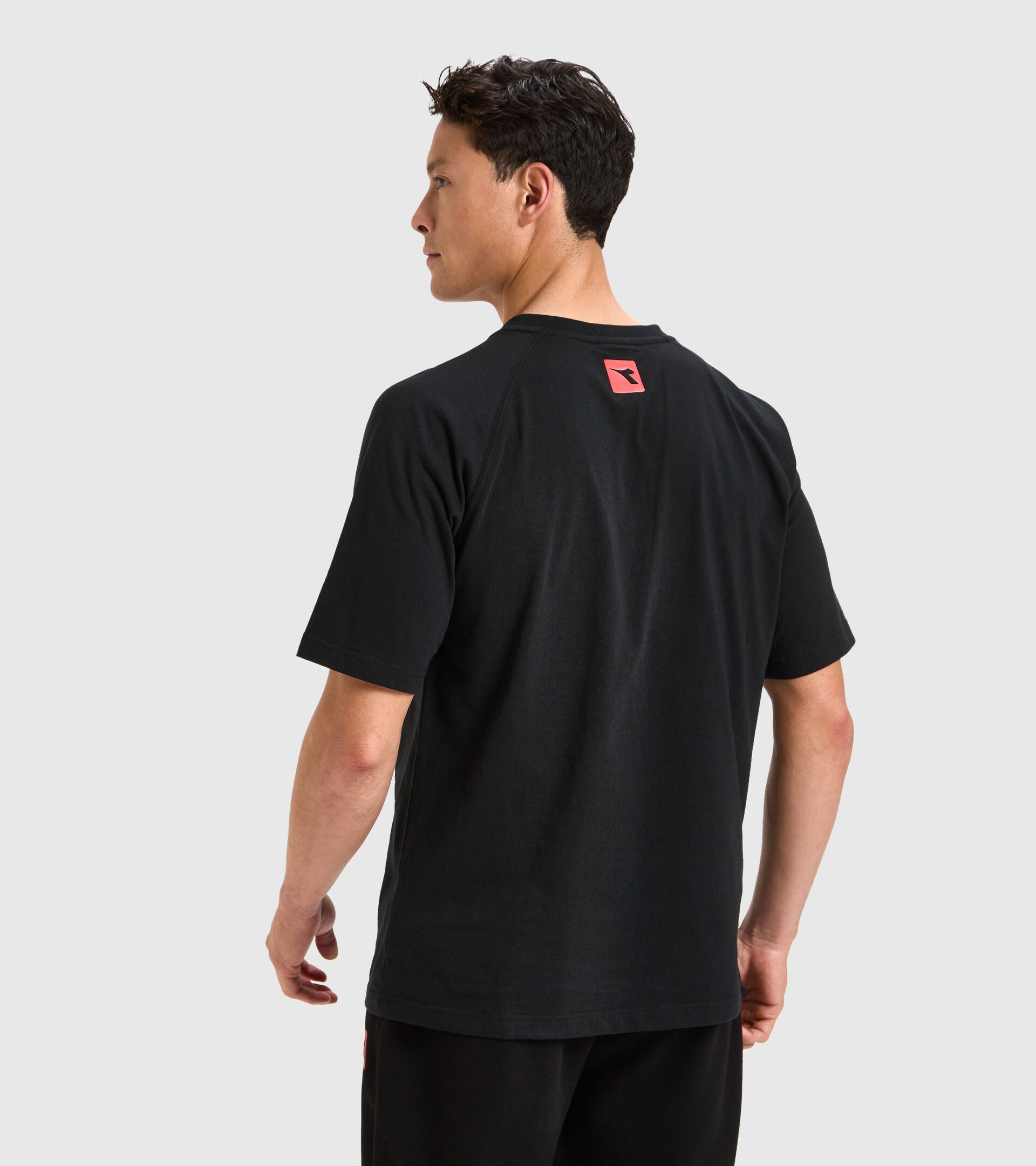 Diadora T-Shirt Urbanity Cotone Nero