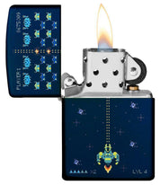 Zippo accendino retro vintage Game Blu 49114 Made in usa