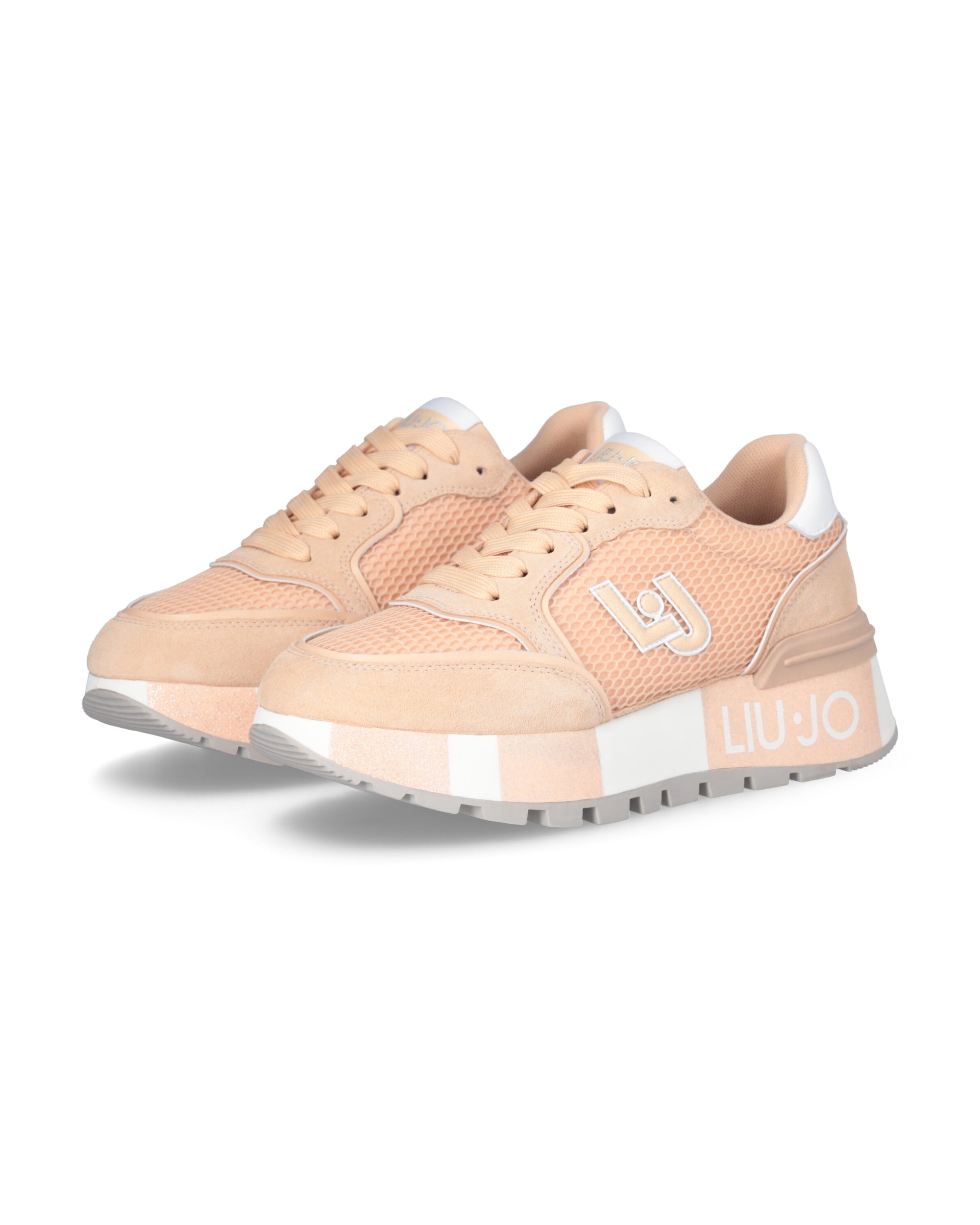 Liu Jo Sneakers Pelle/Suede Arancione