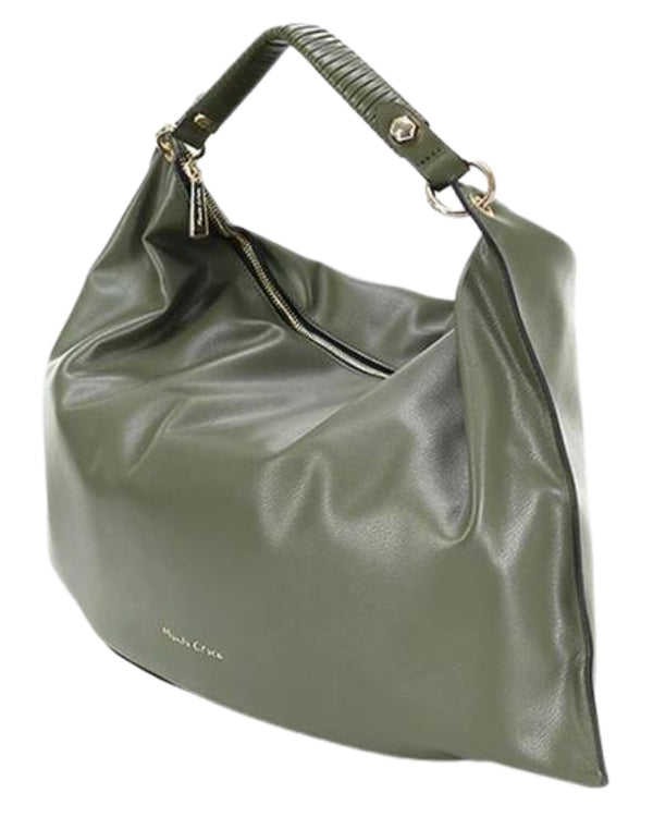 Manila Grace Larissa Green Shoulder Bag-2